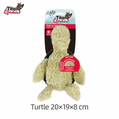 Sea Animal Squeaky Crinkle Plush Toy