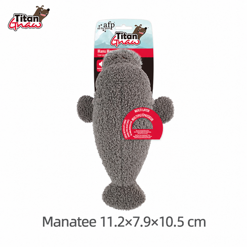 Sea Animal Squeaky Crinkle Plush Toy