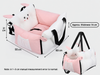2-in-1 Pet Car Booster Seat & Carrier Bag