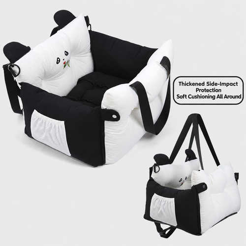 2-in-1 Pet Car Booster Seat & Carrier Bag