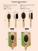 Double-Sided Pin & Bristle Pet Grooming Brush