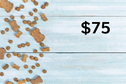 $75 Pet Food Donation