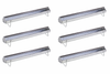 Little Giant Galvanized Chicken Reel-Top Poultry Range Feeder 48 6-Pack