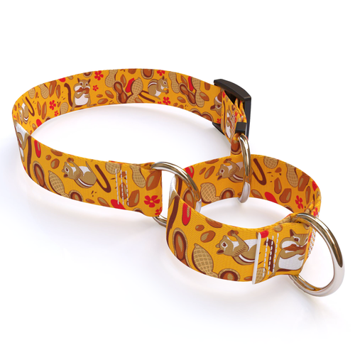 Chipmunks Dog Collar