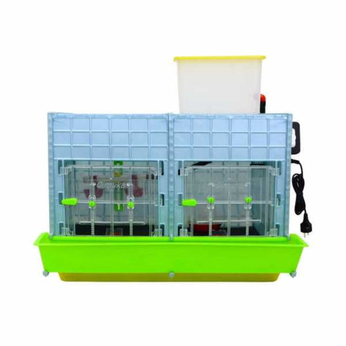Chick Brooder - 2 Section H:15 (Starter Kit for Chickens, Turkeys, Ducks)