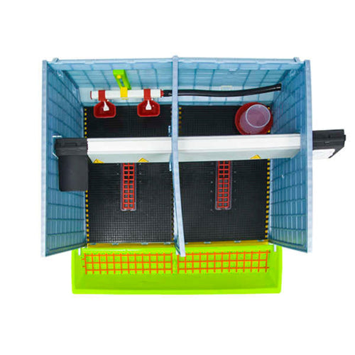 Chick Brooder - 2 Section H:15 (Starter Kit for Chickens, Turkeys, Ducks)