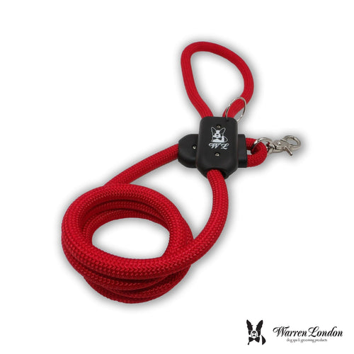 Climbing Rope Dog Leash - Red