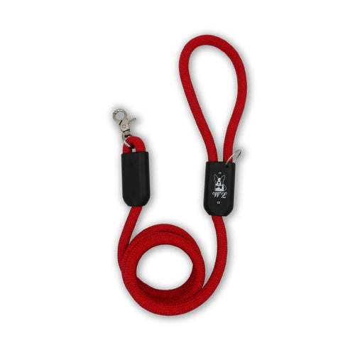 Climbing Rope Dog Leash - Red