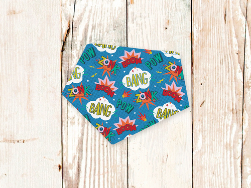 Comic Book Dog Bandana