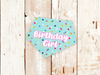Birthday Girl Confetti Dog Bandana