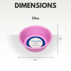 Country Living Set of 2 Coated Stainless Steel Heavy Dog Bowls - Ideal for Medium to Large Breeds