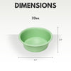 Country Living Set of 2 Coated Stainless Steel Heavy Dog Bowls - Ideal for Medium to Large Breeds