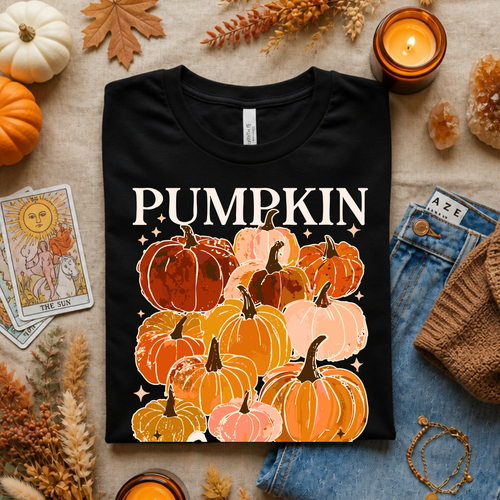 Pumpkin Season Tee | Cozy Fall Graphic T-Shirt