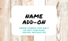 Name Add-On
