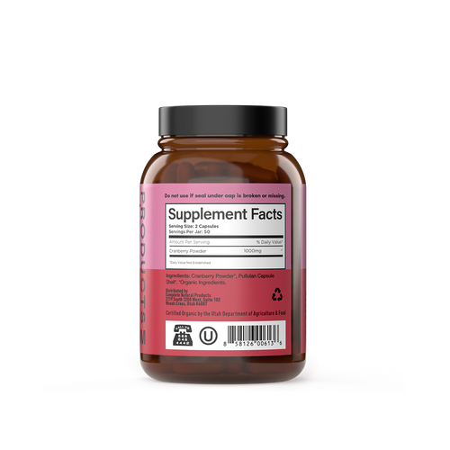 Organic Cranberry Capsules
