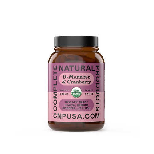 Organic D-Mannose & Cranberry Capsules