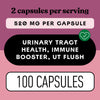 Organic D-Mannose & Cranberry Capsules