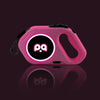 5M Automatic Retractable Dog Leash LED Luminous Leading Light Straps For Small Medium Dog Pet Flexi Walking Running Leashes