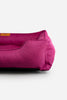 Chester & Lee | Cotton Sleeper Dog Bed Berry Pink