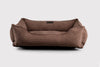 Chester & Lee | Fancy Corduroy Sleeper Dog Bed Brown