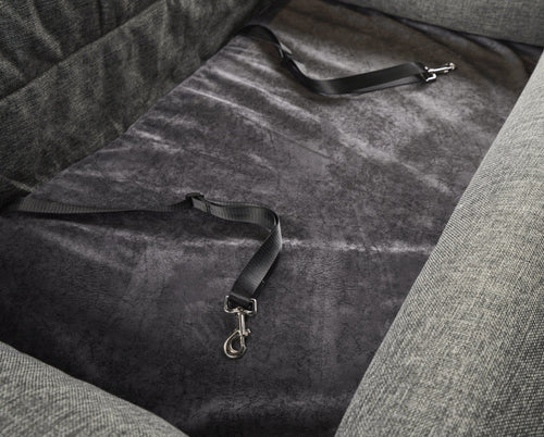 PupProtector™ Performance Tweed Memory Foam Dog Car Bed
