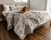PupProtector™ Summer Short Fur Waterproof Throw Blanket - Grey