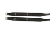 Huntley Equestrian Children's Black Leather Jodhpur Garter Straps