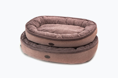 Chester & Lee | Cuddly Bagel Dog Bed