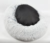Mr. Peanut's 28 OrthoPlush® Pet Bed - Snowflake White Two Tone
