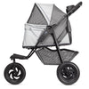 TrailRunner Pet Stroller with 12 Mixed Terrain Rubber Tires