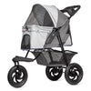 TrailRunner Pet Stroller with 12 Mixed Terrain Rubber Tires