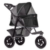 TrailRunner Pet Stroller with 12 Mixed Terrain Rubber Tires
