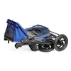 TrailRunner Pet Stroller with 12 Mixed Terrain Rubber Tires