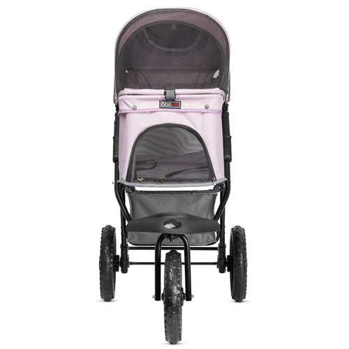 TrailRunner Pet Stroller with 12 Mixed Terrain Rubber Tires