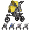 TrailRunner Pet Stroller with 12 Mixed Terrain Rubber Tires