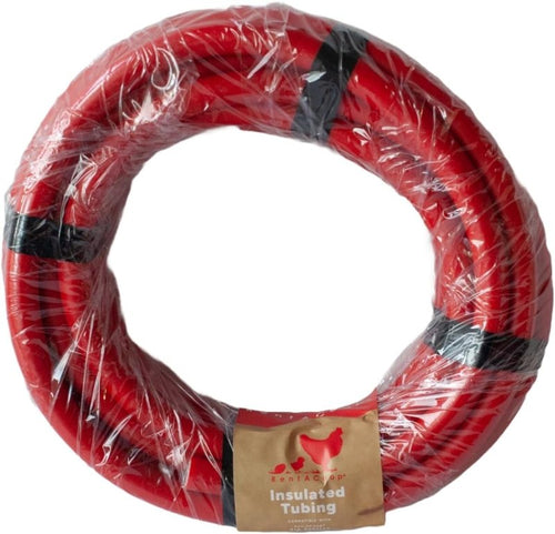 RentACoop DIY 20ft 5/16 ID Insulated Tubing Compatible with Sip Station Watering System for Poultry and Small Animals