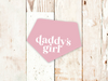Daddy's Girl Dog Bandana