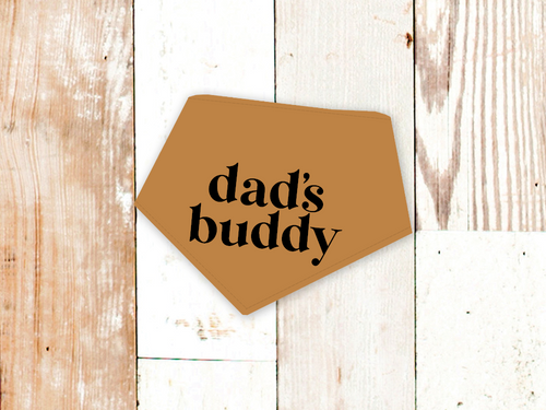 Dad's Buddy Dog Bandana