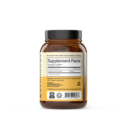 Organic Dandelion Capsules