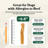 Deer Skin Strips & Plates - Dog Treats