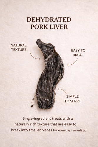 Pork Liver for Dogs & Cats | Nutrient-Rich Treat | Whisker & Tail Co.