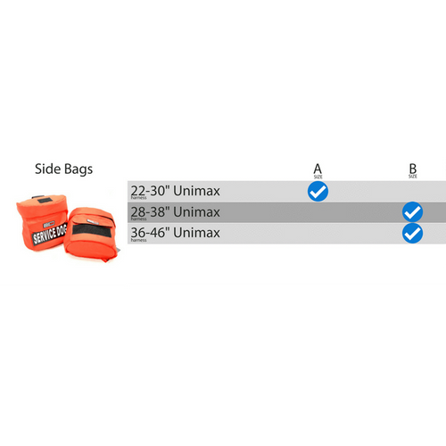 Removable Utility Side Bags for Dog Harness