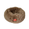 Kitty Kasa Plush Donut Cat Bed