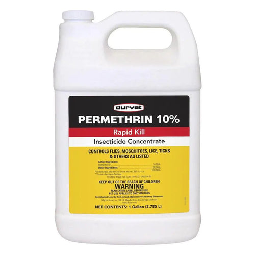 Durvet Permethrin 10% Concentrate Livestock 1 Gallon