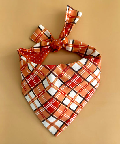 Plaid Dog Bandana