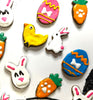🐰🥕 Spring Peanut Butter Decorated Dog Cookies