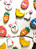 🐰🥕 Spring Peanut Butter Decorated Dog Cookies