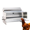 RentACoop Automatic Metal Treadle Feeder - 25lb Capacity