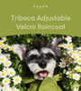 Tribeca adjustable velcro raincoat - Olive