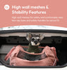 Puff Guard Dog Car Seat - Pink